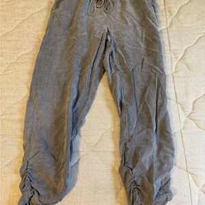 Splendid Washed Gray Track Joggers